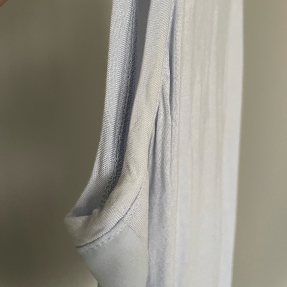 LOFT Split Back Blue Tank - Picture 7 of 8